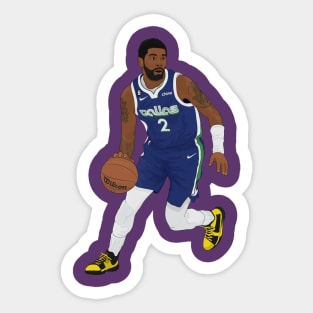 Kyrie Irving digital illustration Sticker